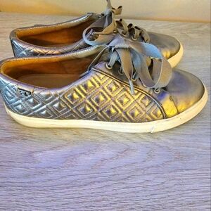 Tory Burch Quilted Leather Tennis shoe